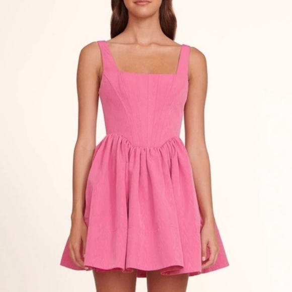 STAUD Dresses & Skirts - Staud Landscape Pink Mini Dress